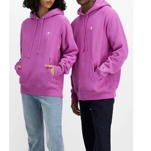 Vintage Champion Reverse-Weave Fleece Hoodie